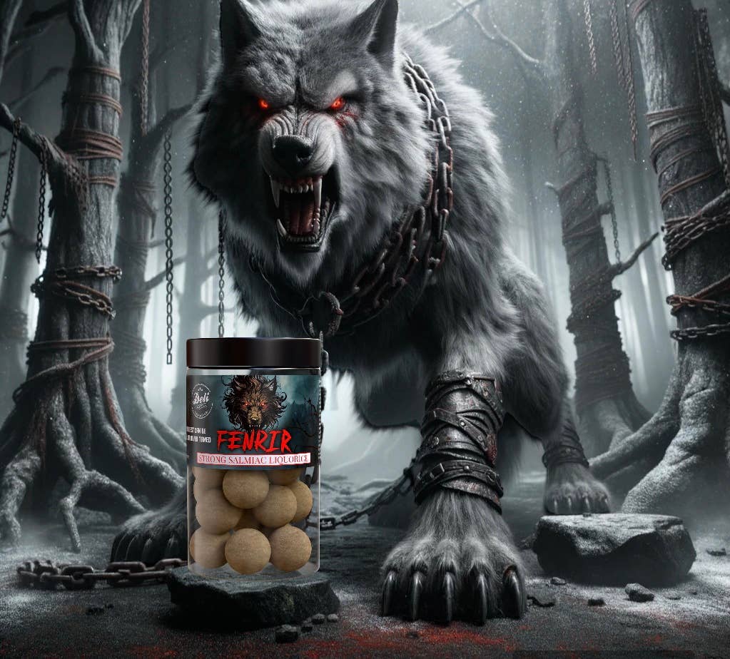 Delifabriken - Vendita all'ingrosso Liquirizia - Fenrir liquirizia forte al salmiac1