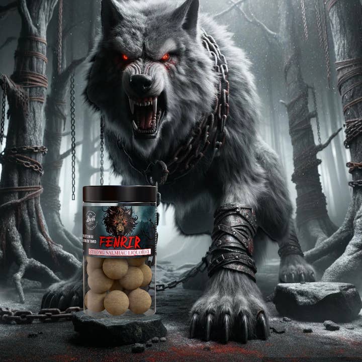 Delifabriken - Vendita all'ingrosso Liquirizia - Fenrir liquirizia forte al salmiac1