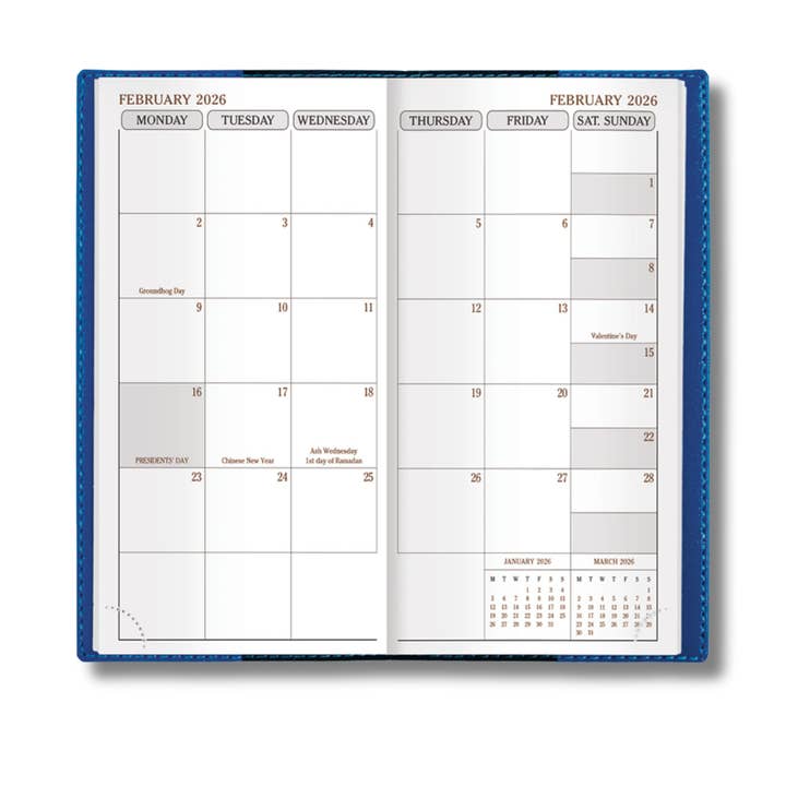 Exacompta 2026 Pocket Planner - "Space 17" for wholesale by Exaclair