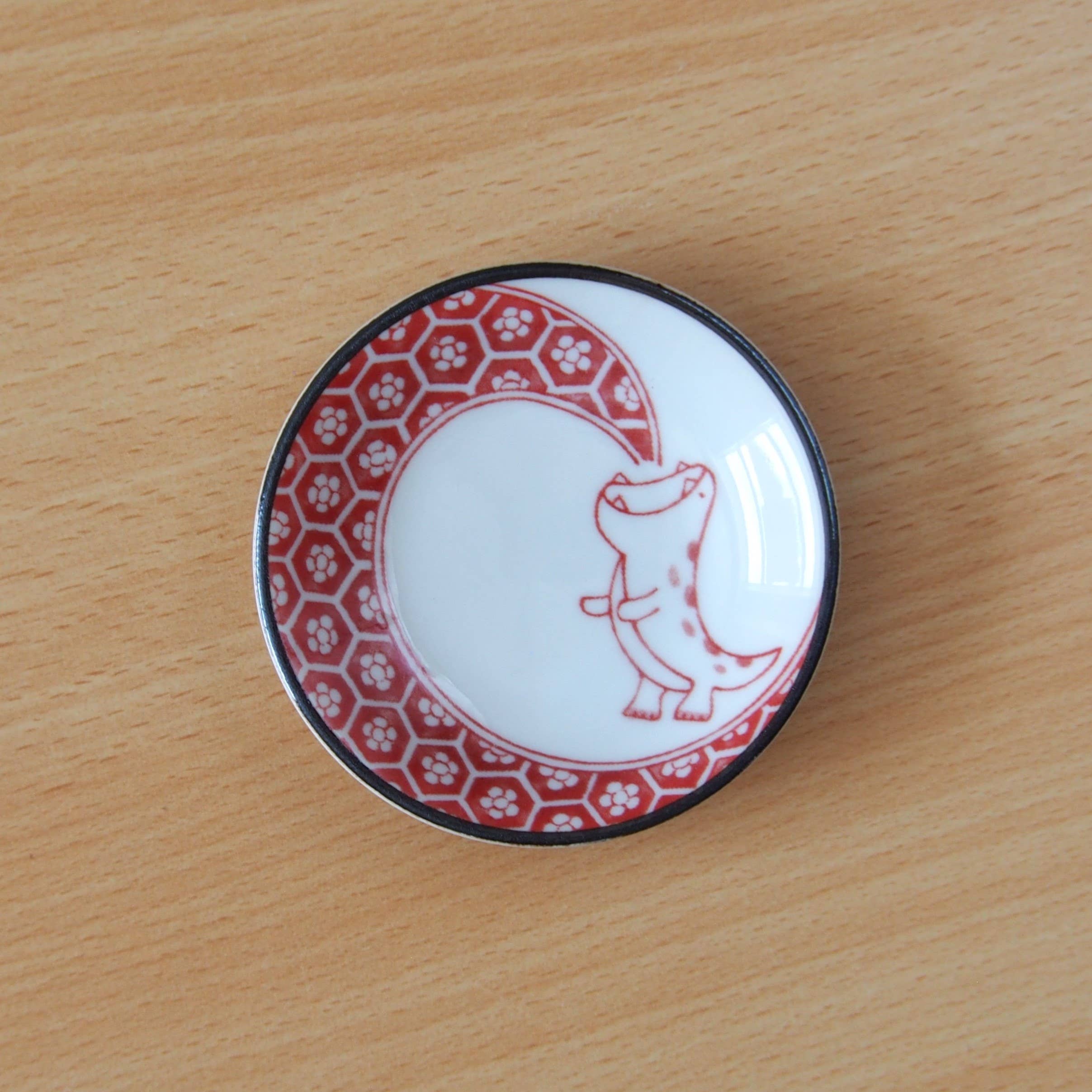 Sensui – wholesale Dinner plate – Japanese Dinosaur Small Plate0