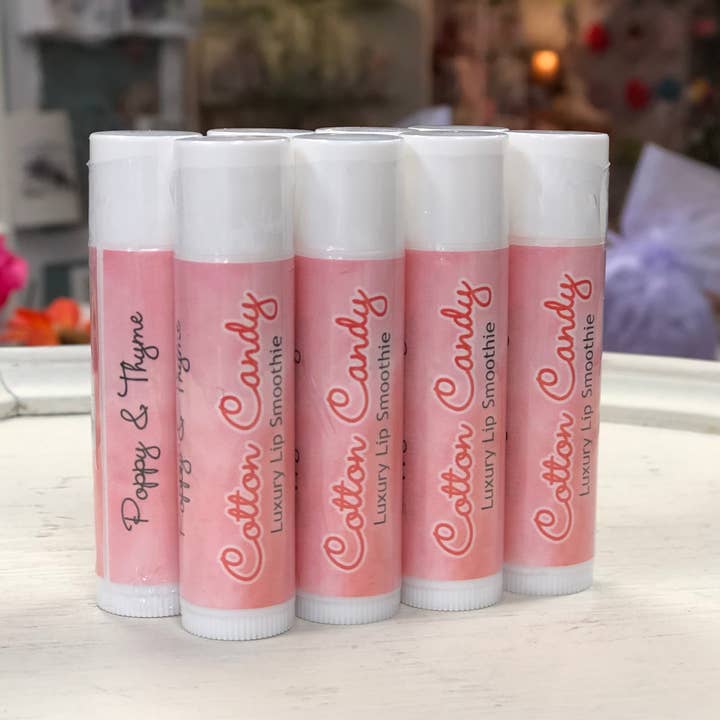 Cotton Candy Lip Smoothie / Lip Balm for wholesale by Poppy & Thyme