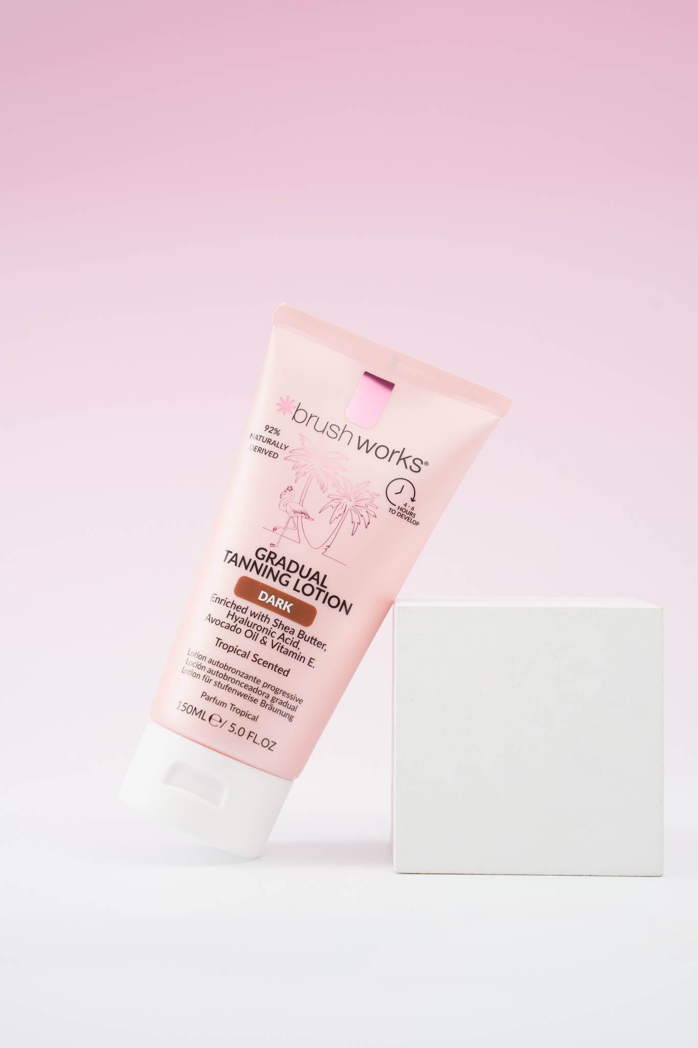 Soinvogue – wholesale Self-tanner – Brushworks Gradual Tanning Lotion Dark - 150ml1