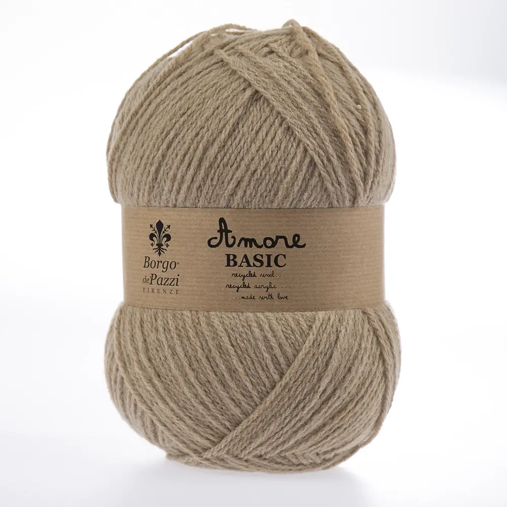 Borgo de' Pazzi - Firenze - Vente Fils à tricoter - Basic Love - Fils doux en laine mélangée de 250 g, fabriqués en Italie1
