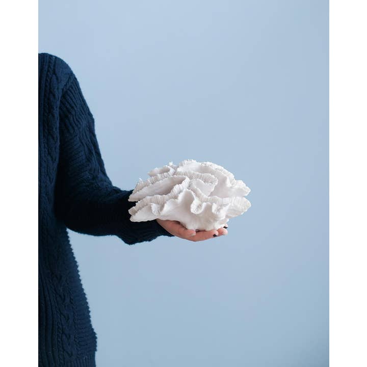 A&B Home Group Inc. - Wholesale Decorative Tabletop Object - 9x8.5x3.7" Faux Coral - White1