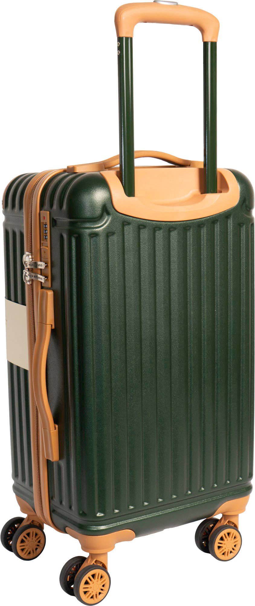  DUCK GREEN Max Studio ABS 3-Piece Luggage Set Santorini Collection for wholesale on Faire2