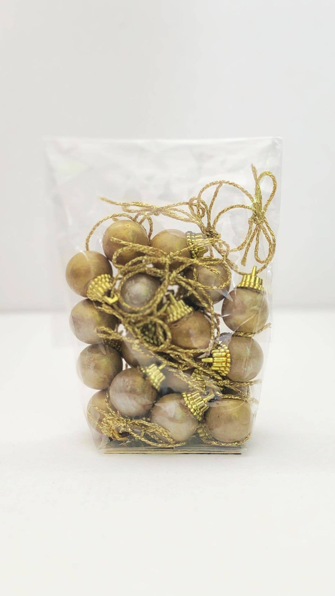 L'éco maison décoration - Wholesale Ornament Set - Pack of 18 Mini Christmas Spheres