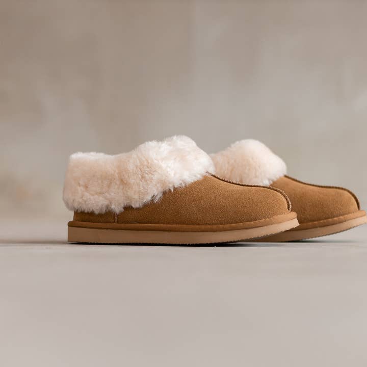 Van Buren - Wholesale Slippers - Women's - Slipper Tuula | Camel | Size 37-433