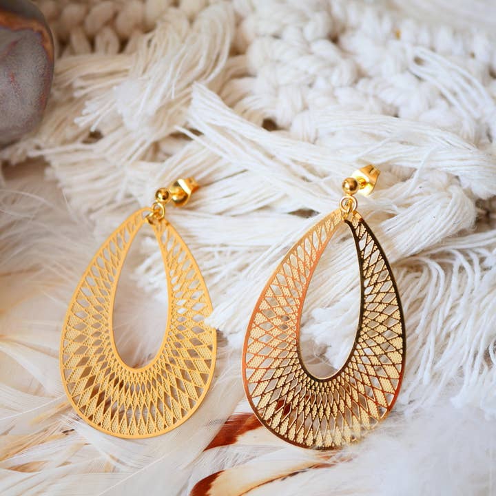 EARRINGS SUNDARA for wholesale by GINANDGER