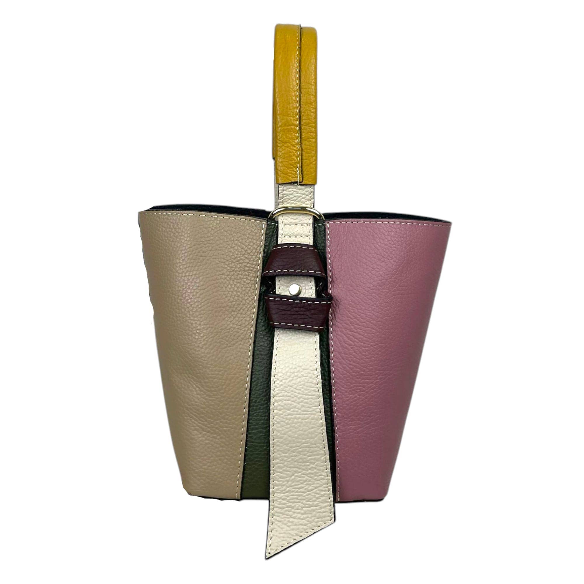 Chenson & Gorett - Wholesale Top Handle Bag - Women's - Multicolor and Exclusive Leather Bag with Women's Inner Bag25
