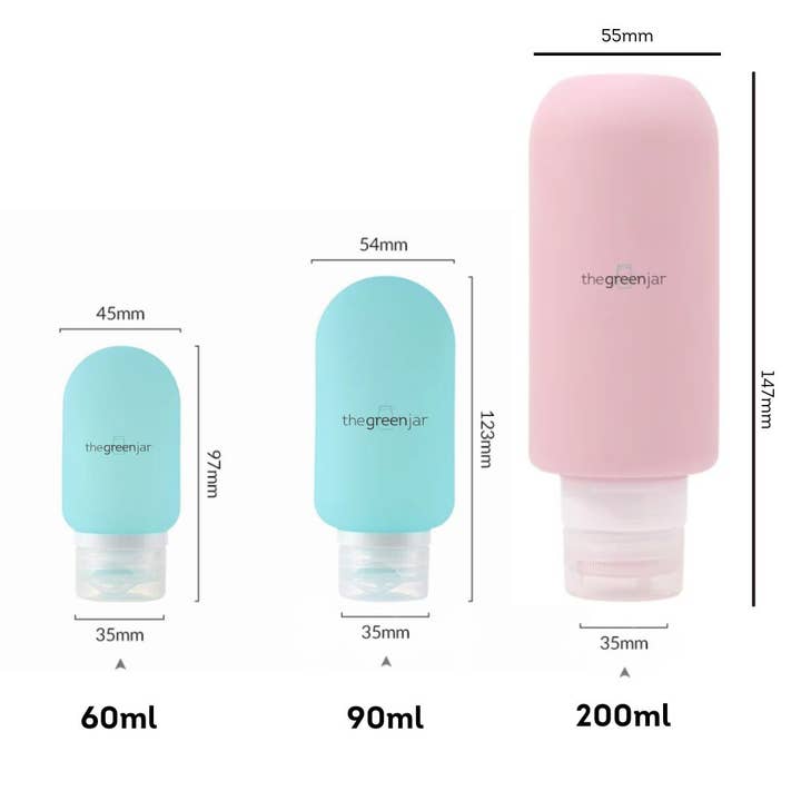 Silicone Bottle For Travel for wholesale by The Green Jar
