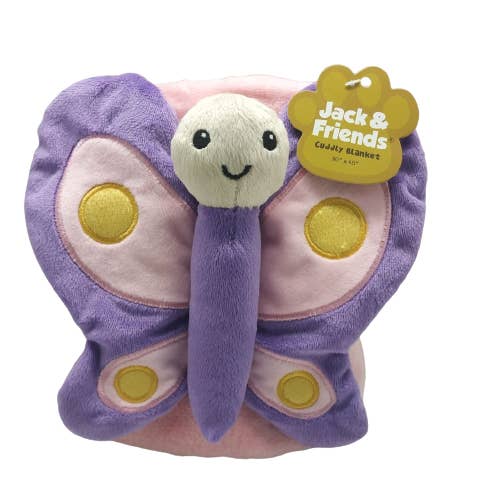 Butterfly Cuddly Blanket for wholesale by One & Only Creations, Inc. - Jack & Friends