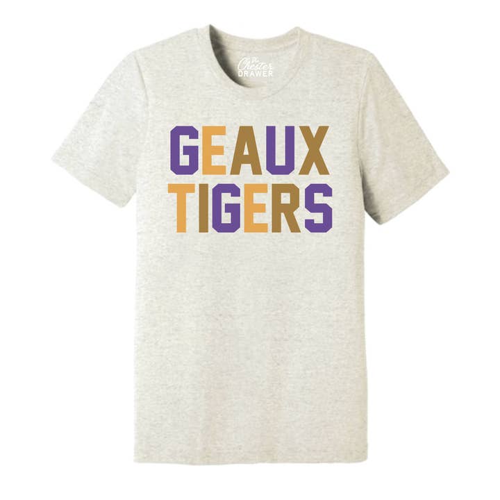 Geaux Tigers Multi Block for wholesale by The Chester Drawer
