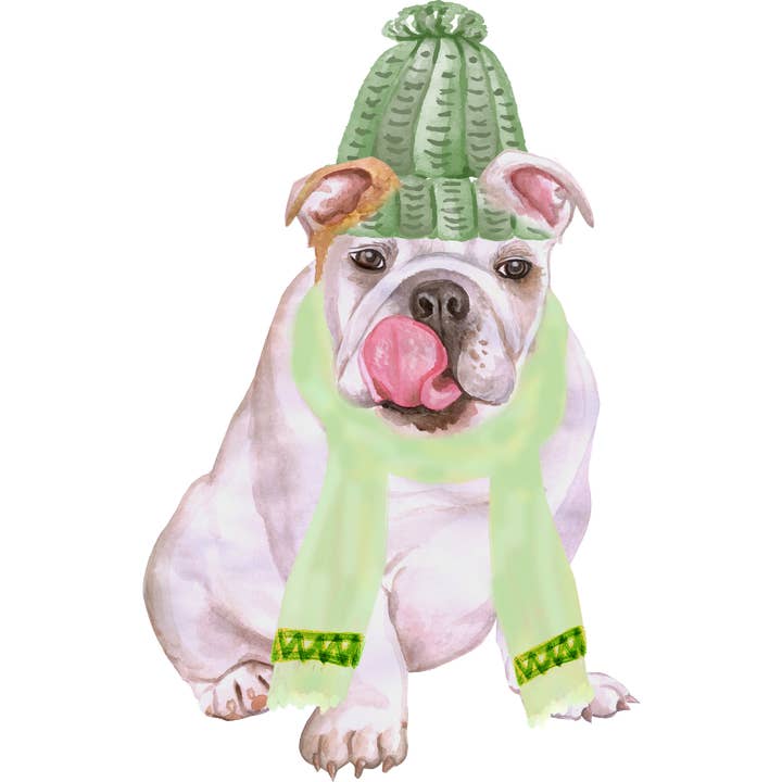 Ferie engelsk Bull Hund Håndklæde for engroshandel hos Ox Bow Decor