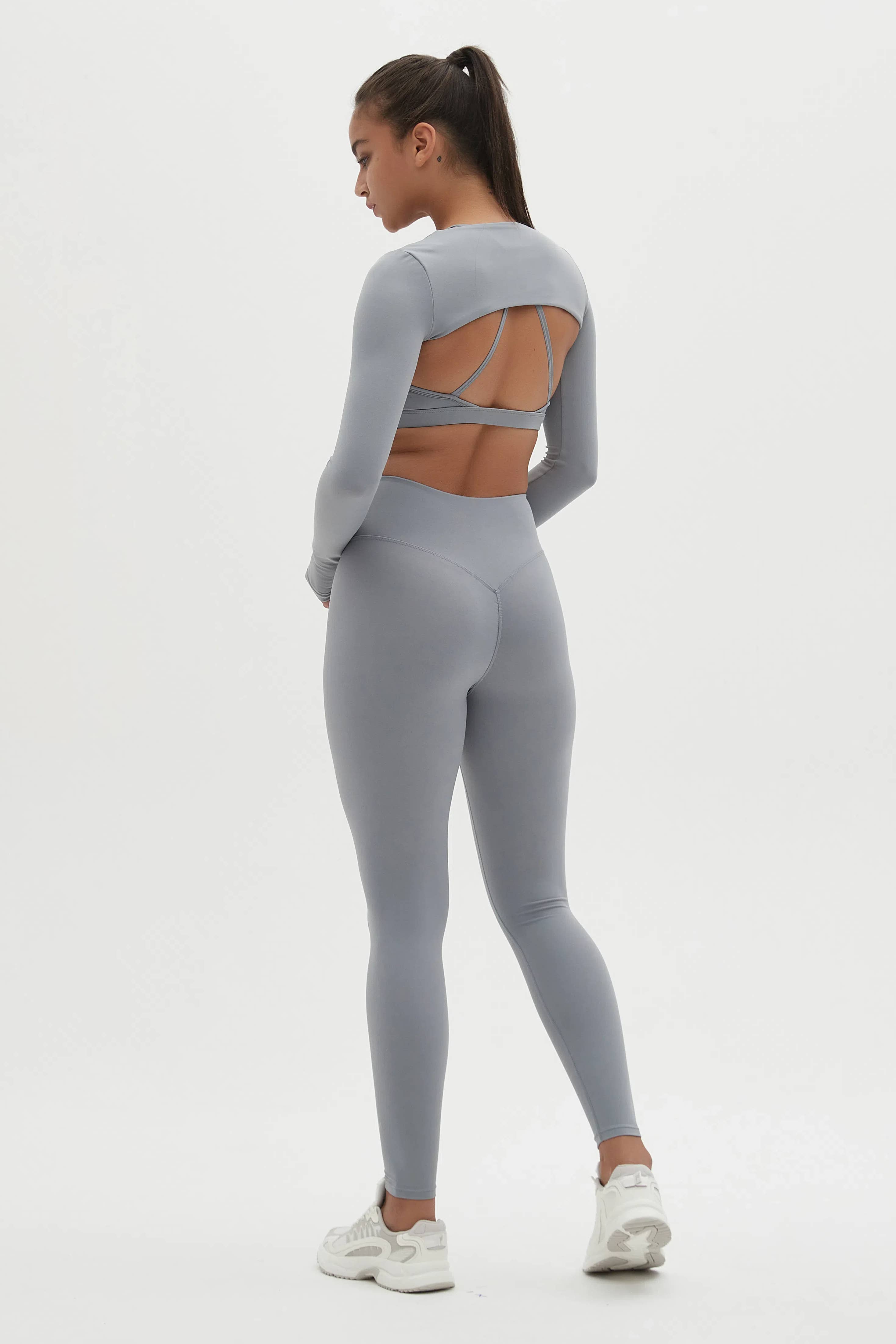 Mantra Active - Wholesale Activewear Set - Women's - Odette Sports Bra, Crop Top, and Legging 3 Piece Set2