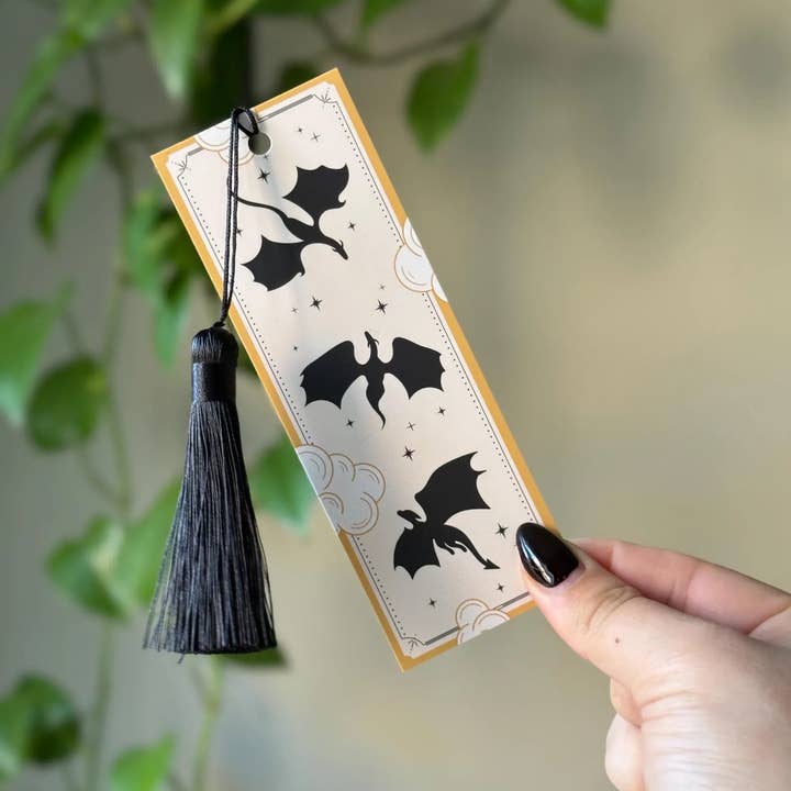 Good Girls Book Club – wholesale Bookmark – Fourth Wing Dragons Bookmark, Fantasy Bookmark1
