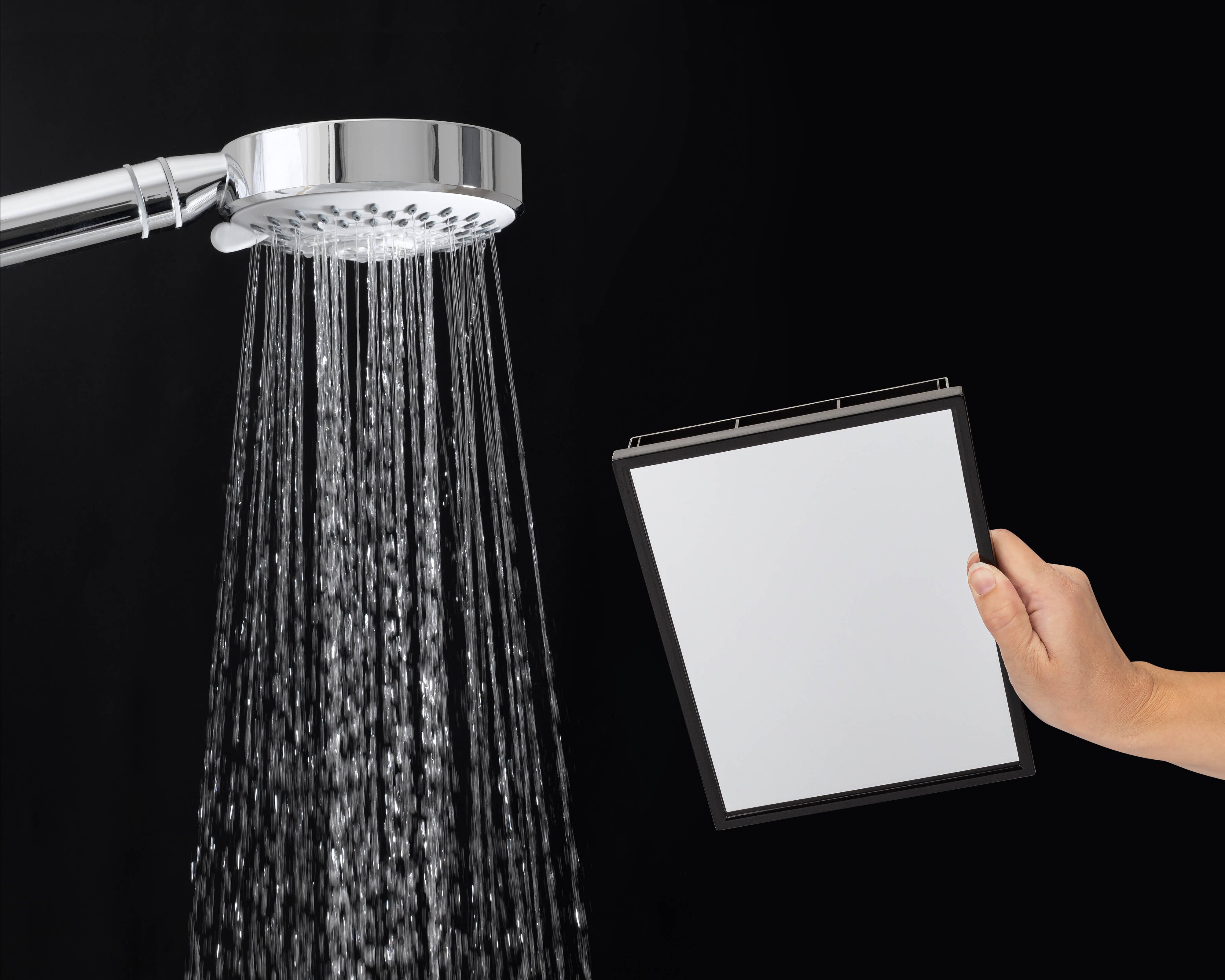 ToiletTree Products - Wholesale Bathroom Mirror - Deluxe Fogless Shower Mirror with Shelf and Squeegee8