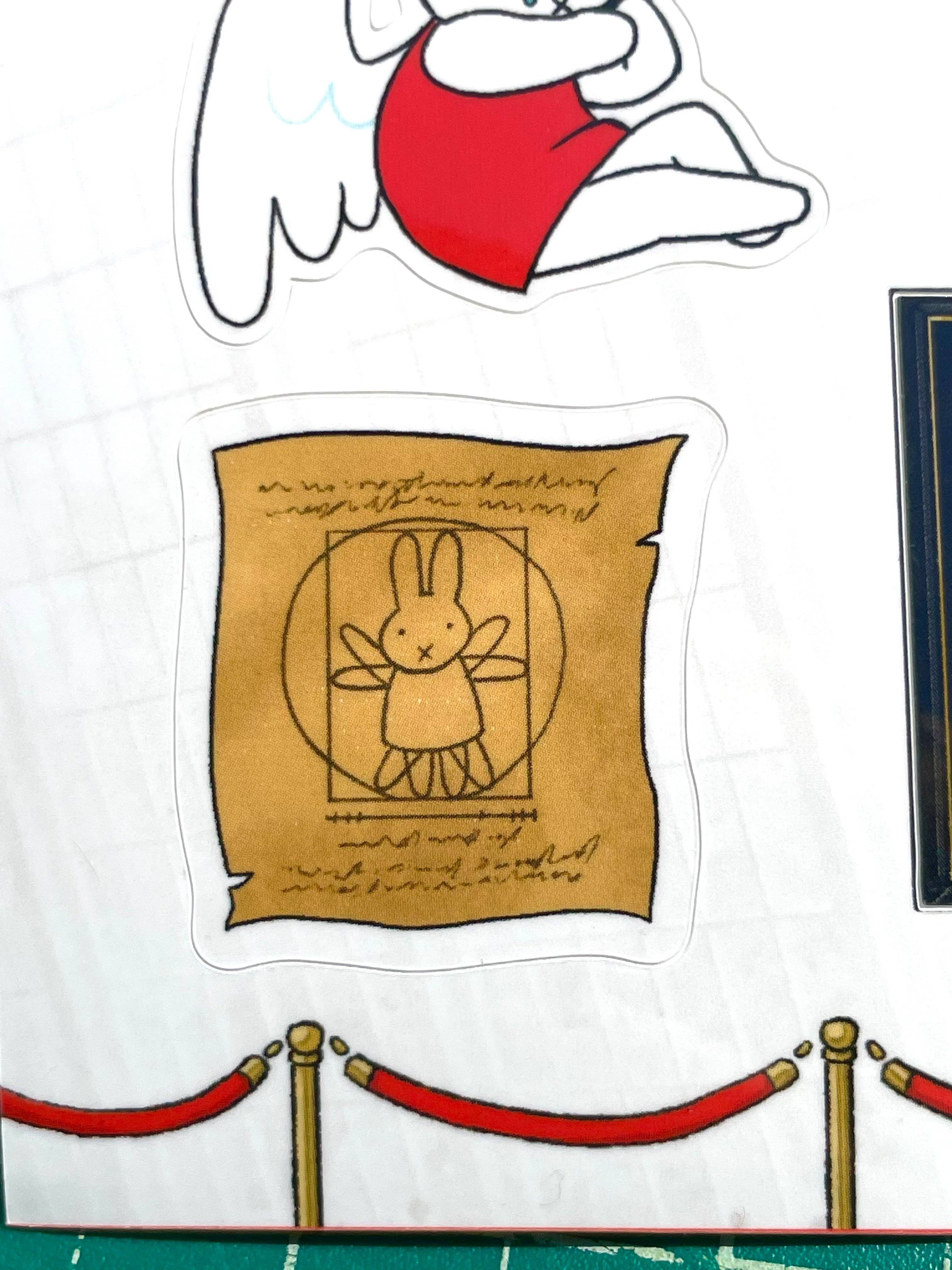 coralroot - Wholesale Sticker - Art History Miffy Sticker Sheet4