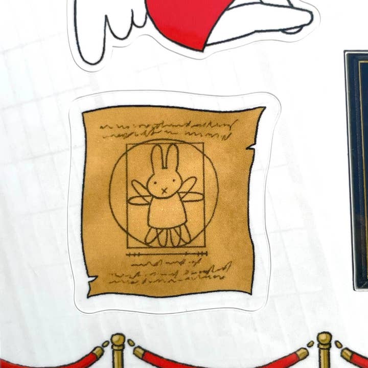 coralroot - Wholesale Sticker - Art History Miffy Sticker Sheet4