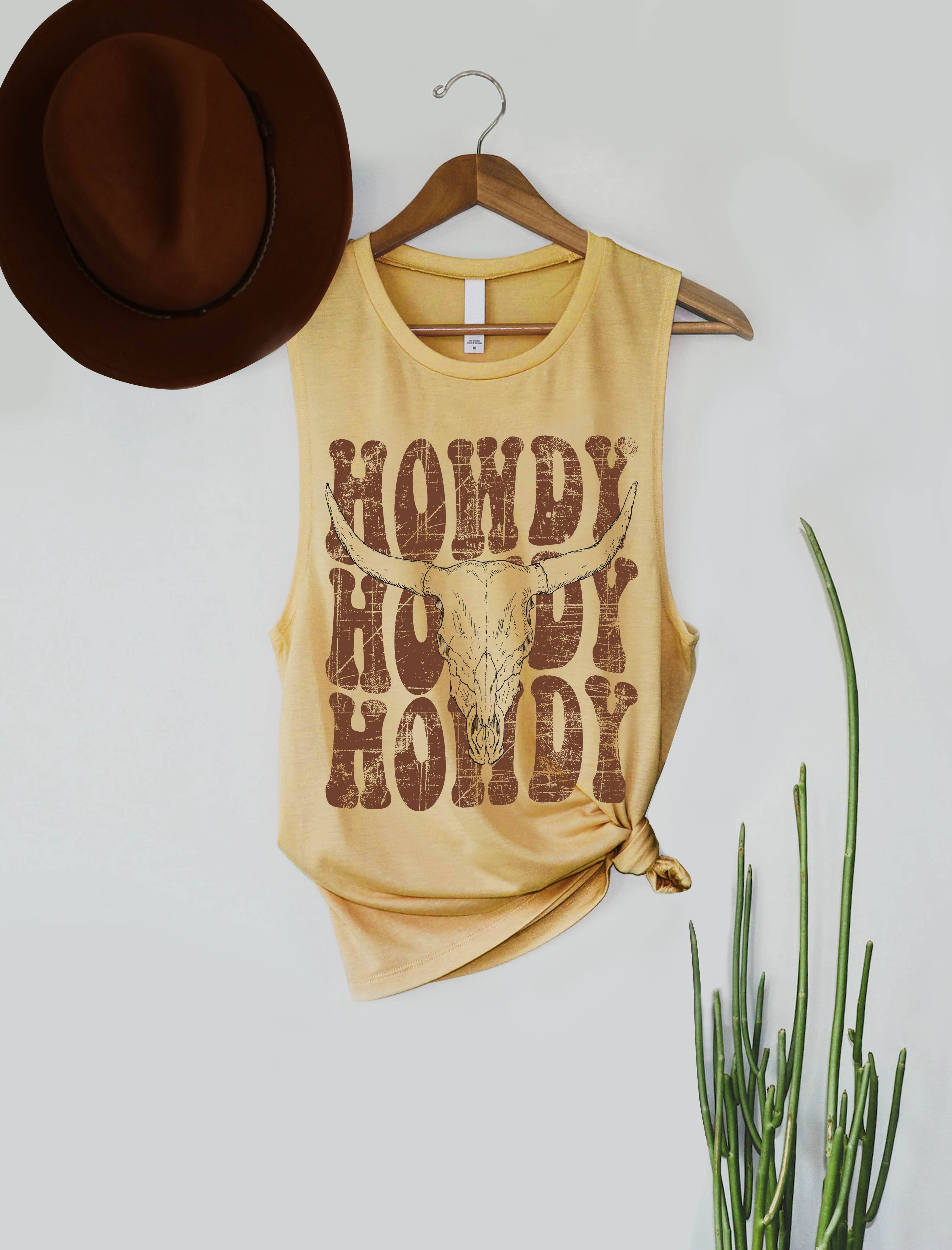 PINK NABI - Vendita all'ingrosso Canotta - Donna - Howdy Howdy Howdy3