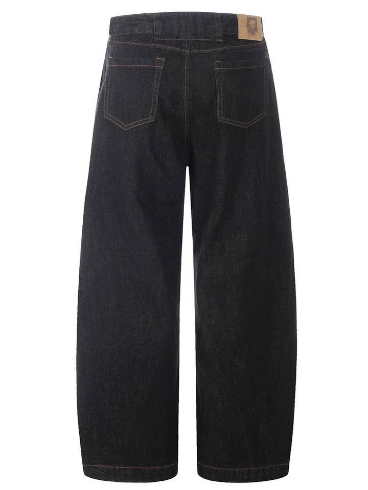 Svart Tvättade svarta Blade-jeans för wholesale på Faire
