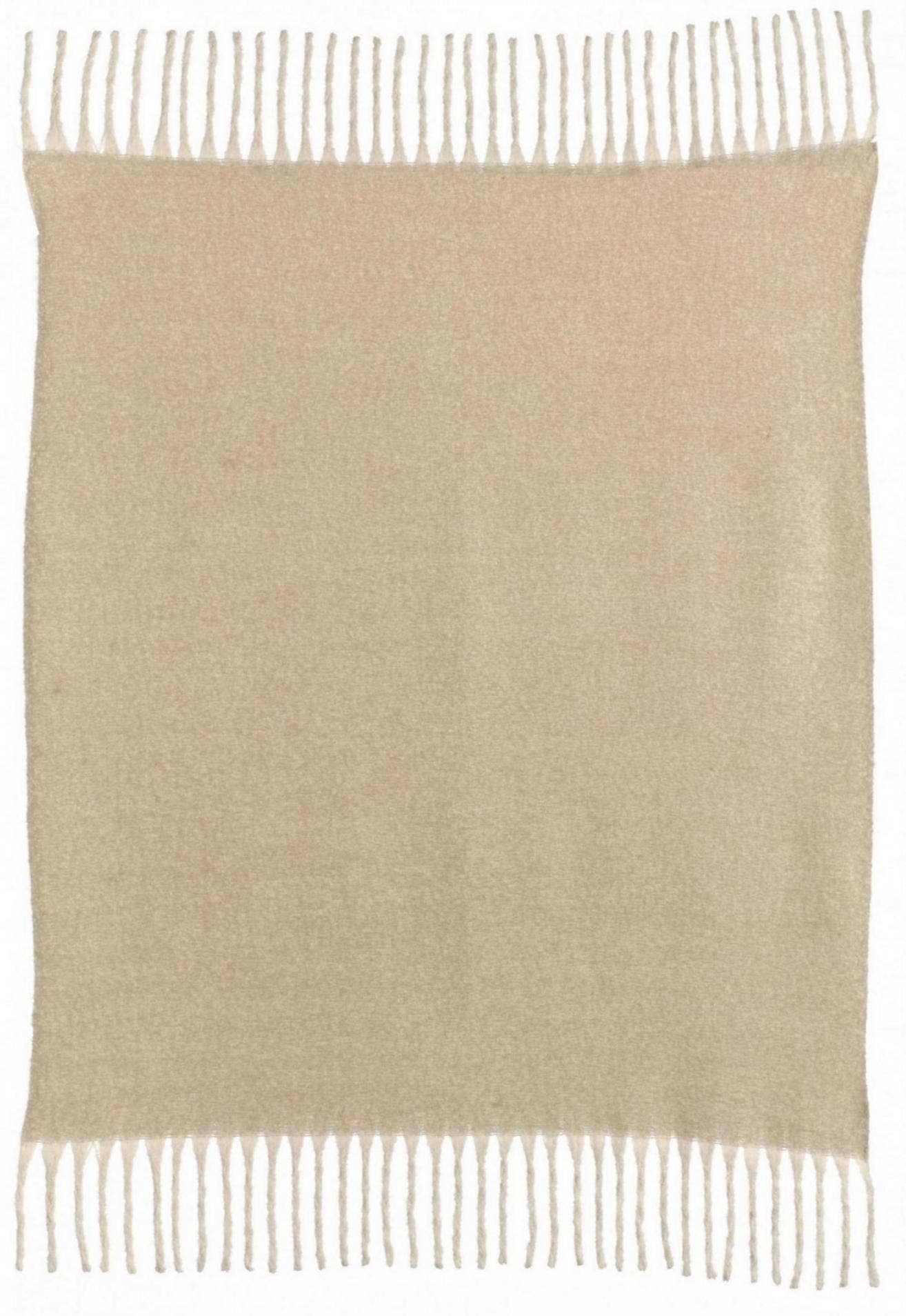 Maison Vivaraise & La Cerise sur le Gâteau - Vendita all'ingrosso Strofinaccio da cucina - Coperta in tinta unita riciclata naturale Isabel 130 x 1601