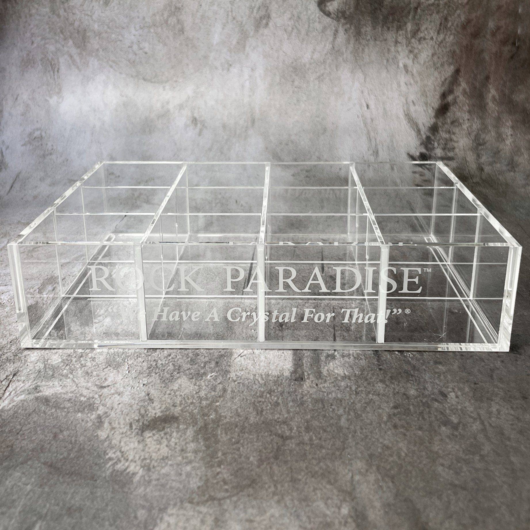 Rock Paradise - Wholesale Decorative tray - Display Tray - Acrylic Crystal Organizer - Adjustable4