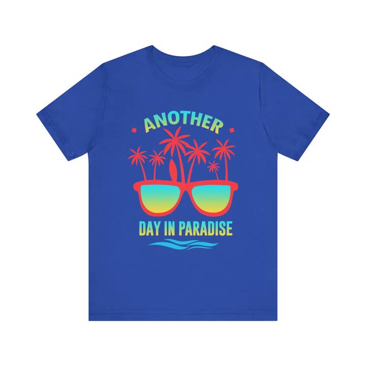RC'nSONS - Wholesale Screen Printed T-Shirt - Unisex - Another Day In Paradise Unisex Tee61