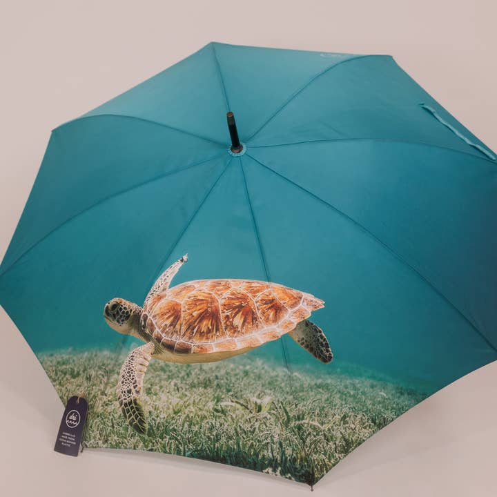 Guarda-chuva Reciclado do Mar Shelly a Tartaruga Marinha por atacado de Dri