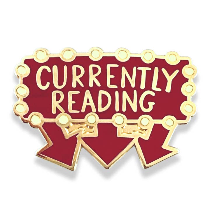 Jubly-Umph - Wholesale Lapel pin/button - Currently Reading Lapel Pin5