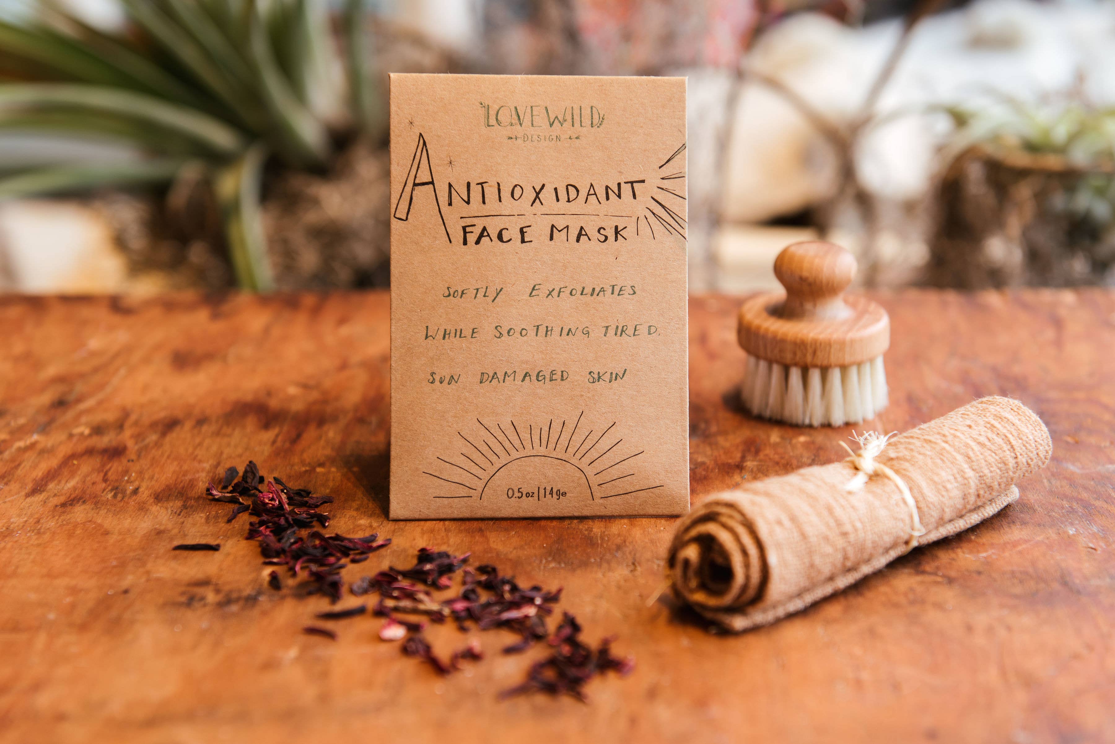 Lovewild Design - Vente Masque pour le visage - Masque antioxydant