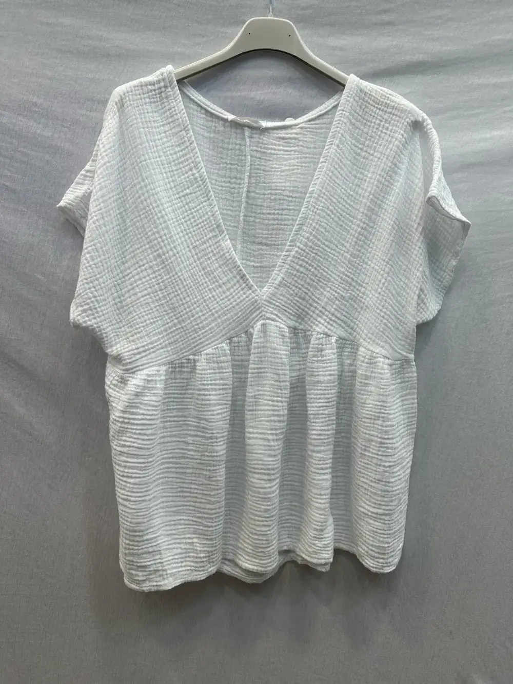 Mimi & Gogo - Wholesale Blouse - Women's - Cotton Gauze Blouse @5234-HGazeV3