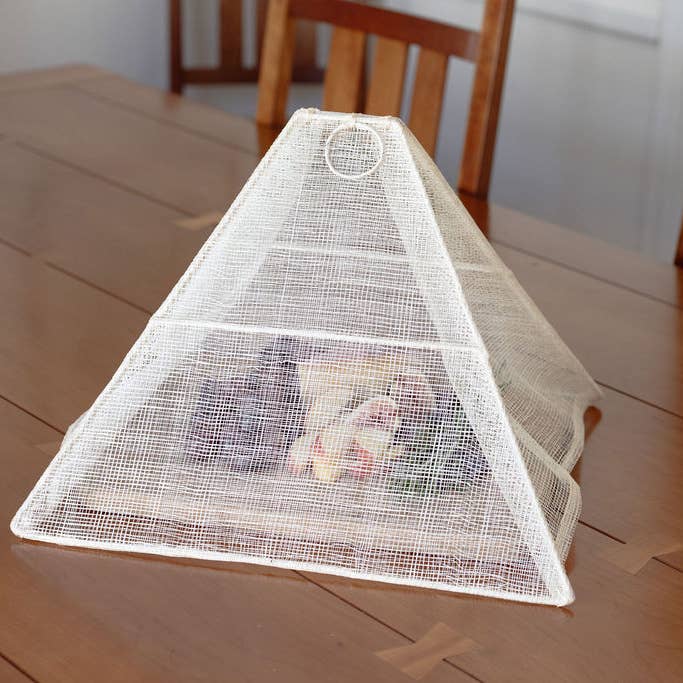 NEEPA HUT – Wrap/saco para armazenar alimentos por atacado – Capa de Tenda Dobrável de Fibra Trançada para Alimentos | Tamanhos Variados | Creme6