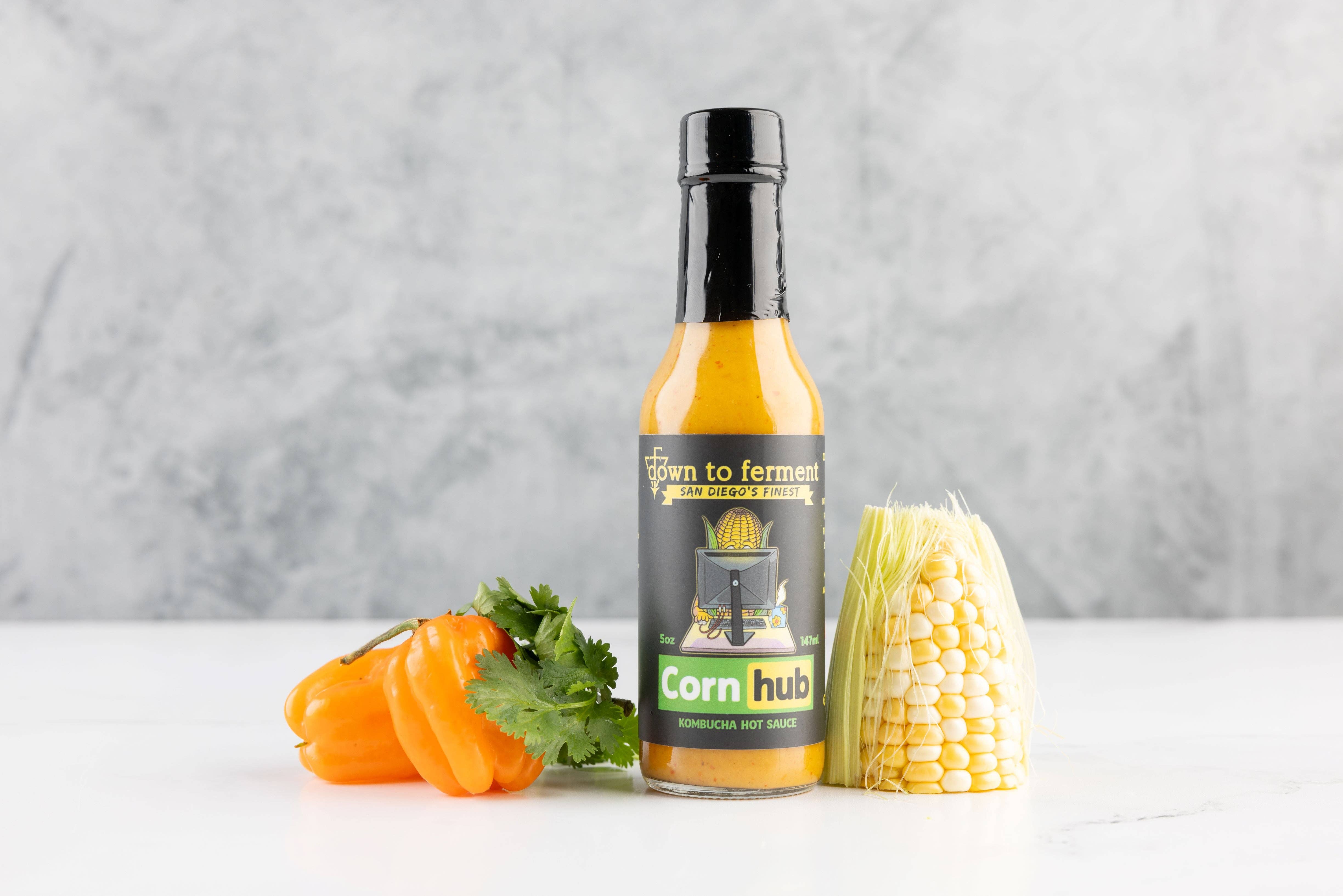 Down To Ferment – Großhandel Scharfe Soße – Cornhub - Würzige Elote-Sauce im Stil von TJ/San Diego