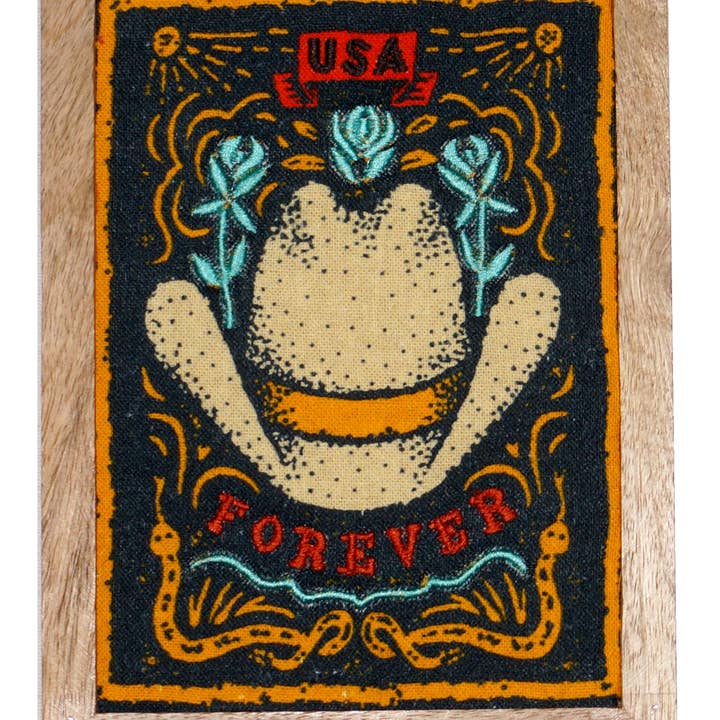 Set de 2 piezas decorativas de pared con diseño de Stetson Rider para venta al por mayor de Karma Living