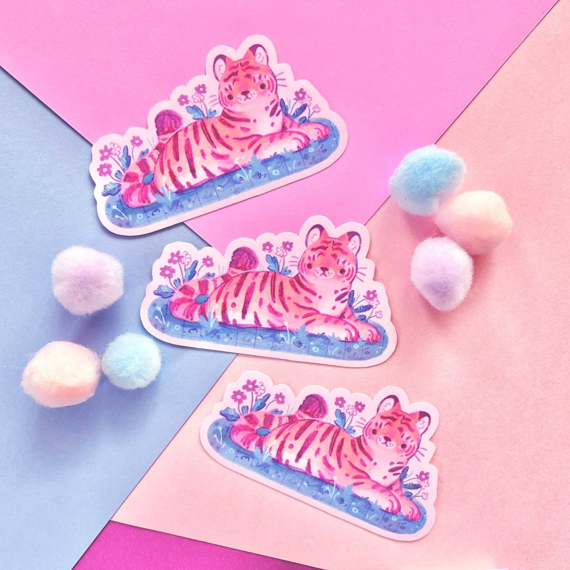 Rowan Kingsbury - Wholesale Sticker - Tiger Vinyl Sticker1