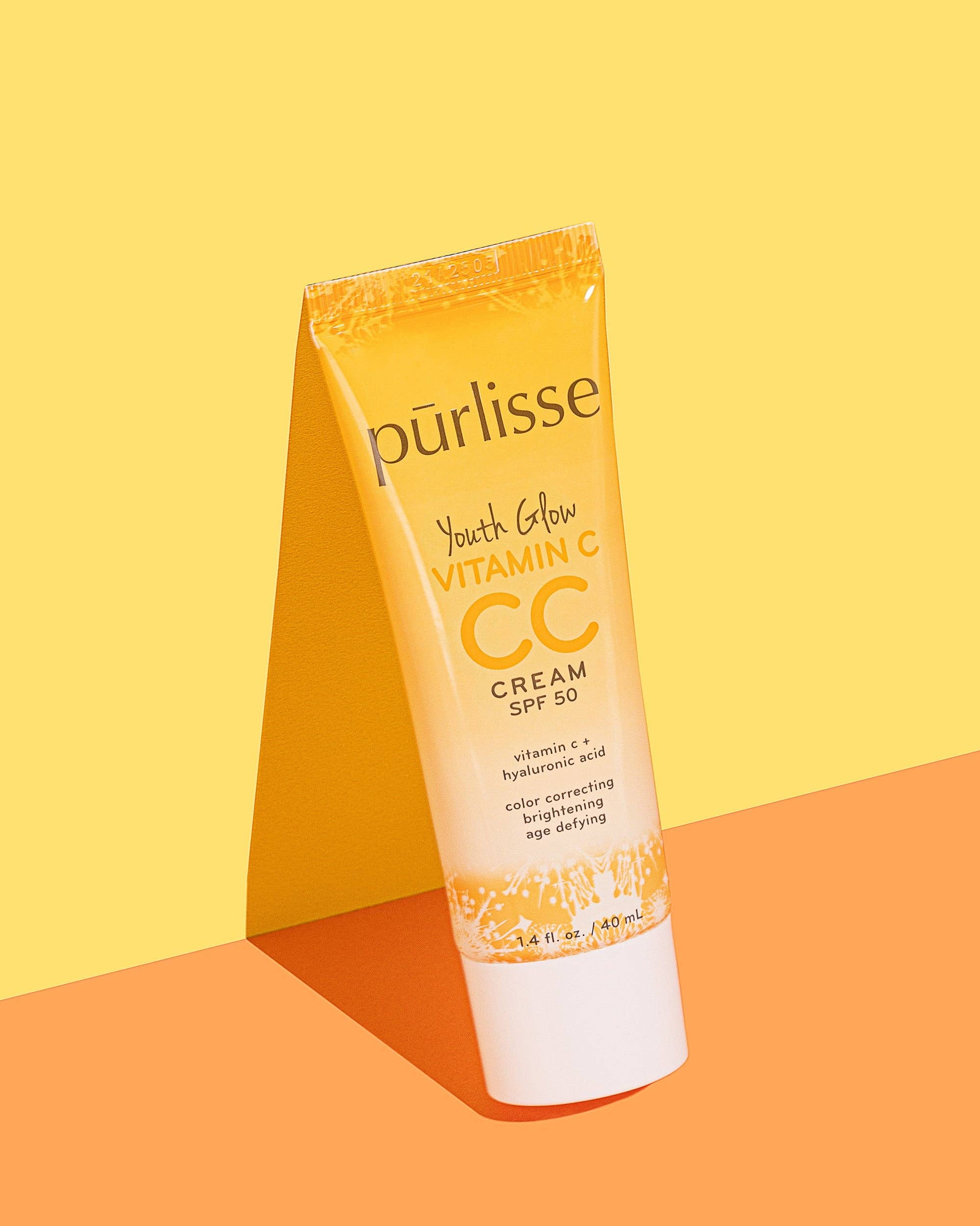 Purlisse Beauty - Wholesale Tinted Moisturizer - Youth Glow Vitamin C CC Cream SPF 504