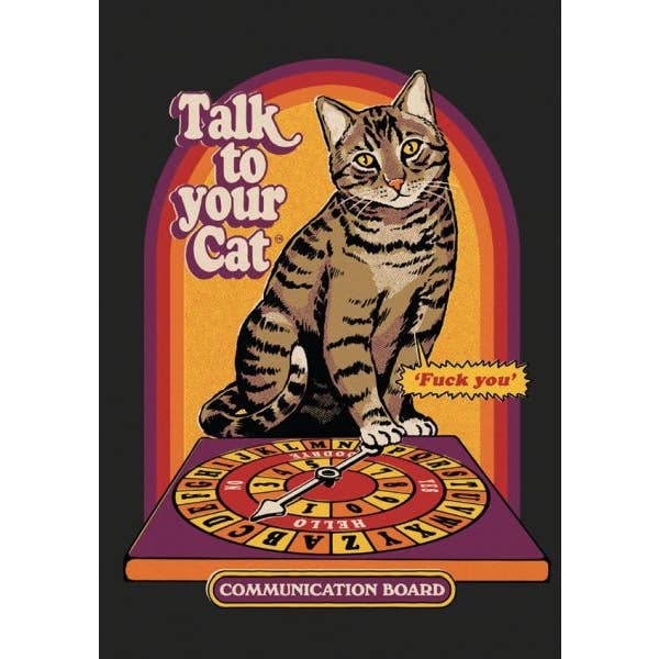 Card-Talk To Your Cat for wholesale by Vevoke