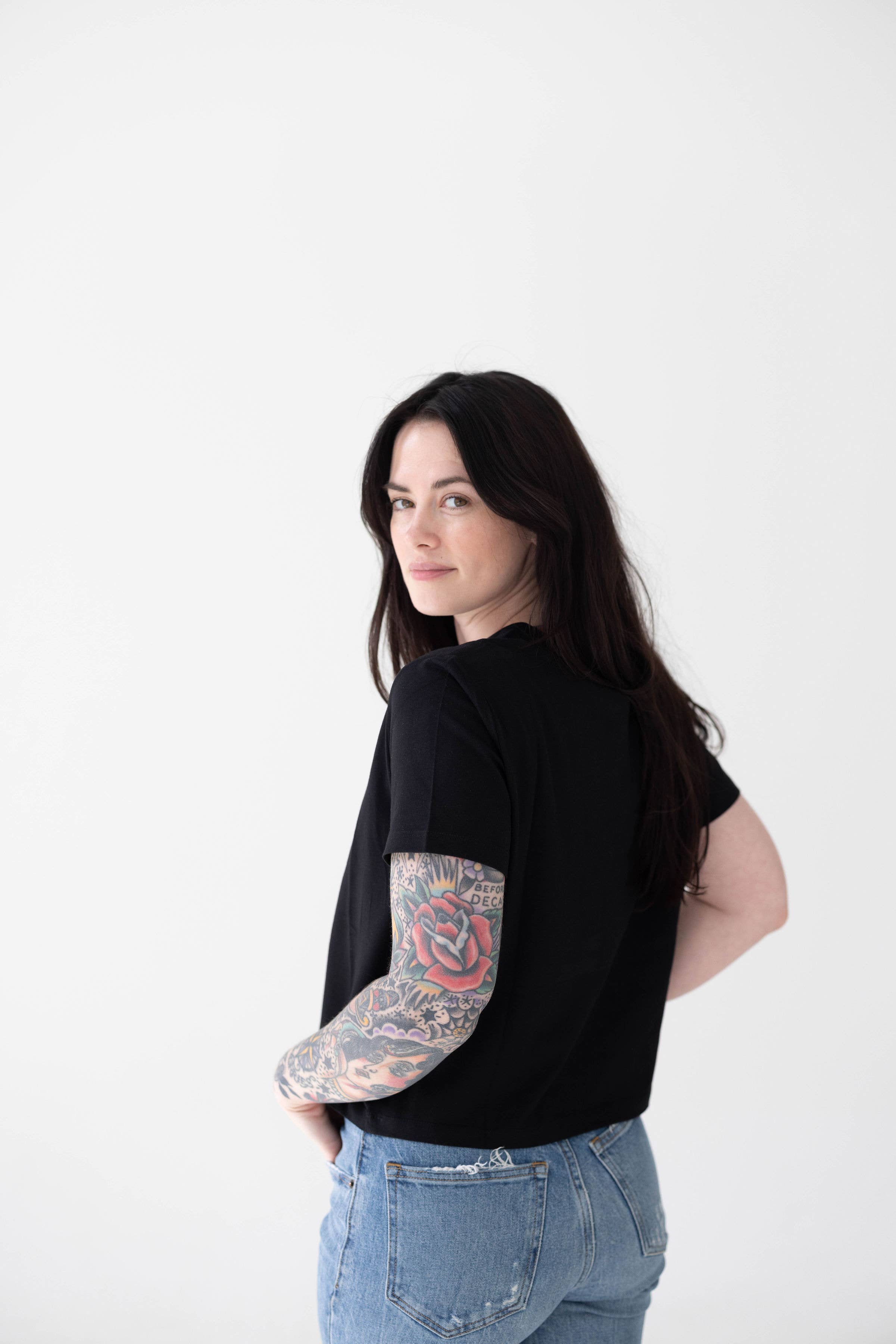 Polished Prints - Wholesale T-Shirt - Women's - The Mom Crop, Basic Tee, Organic Tee, Basic Crop Top, Plus3