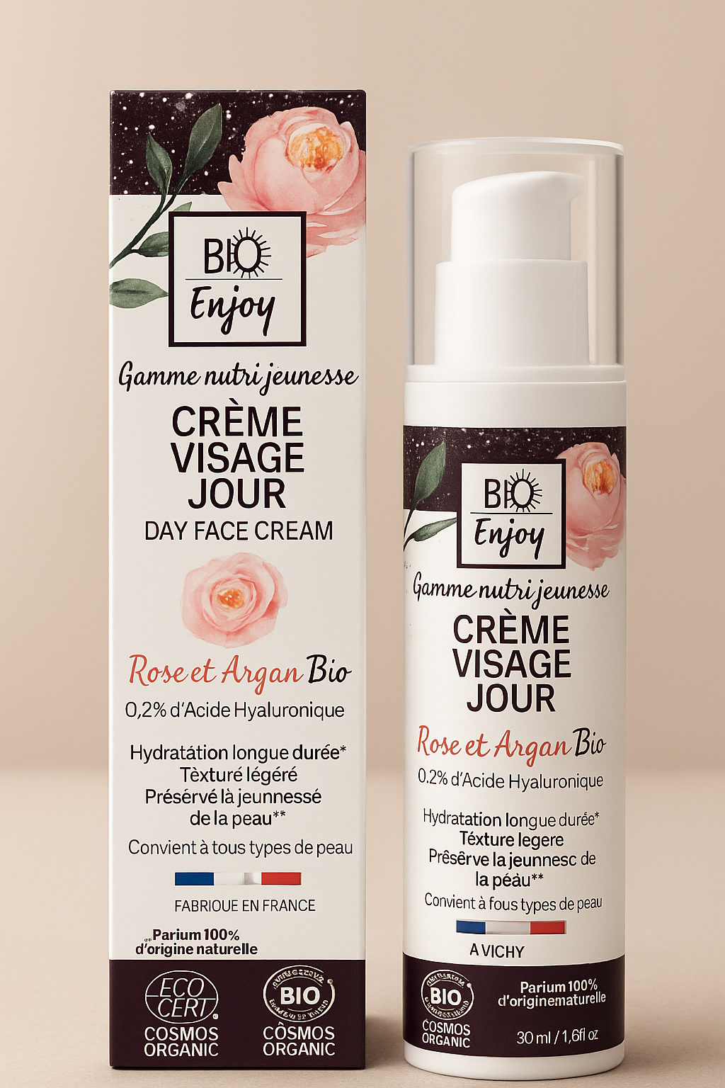 Les Laboratoires Bio Seasons - Wholesale Facial Moisturizer - Day Cream Rose Argan – Certified Organic1