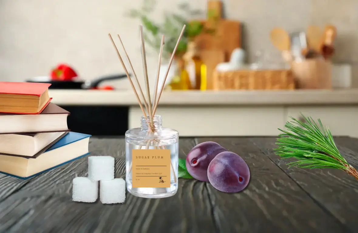 Oliver & Company Candles - Wholesale Reed Diffuser - 4oz Reed diffusers | multiple scents1