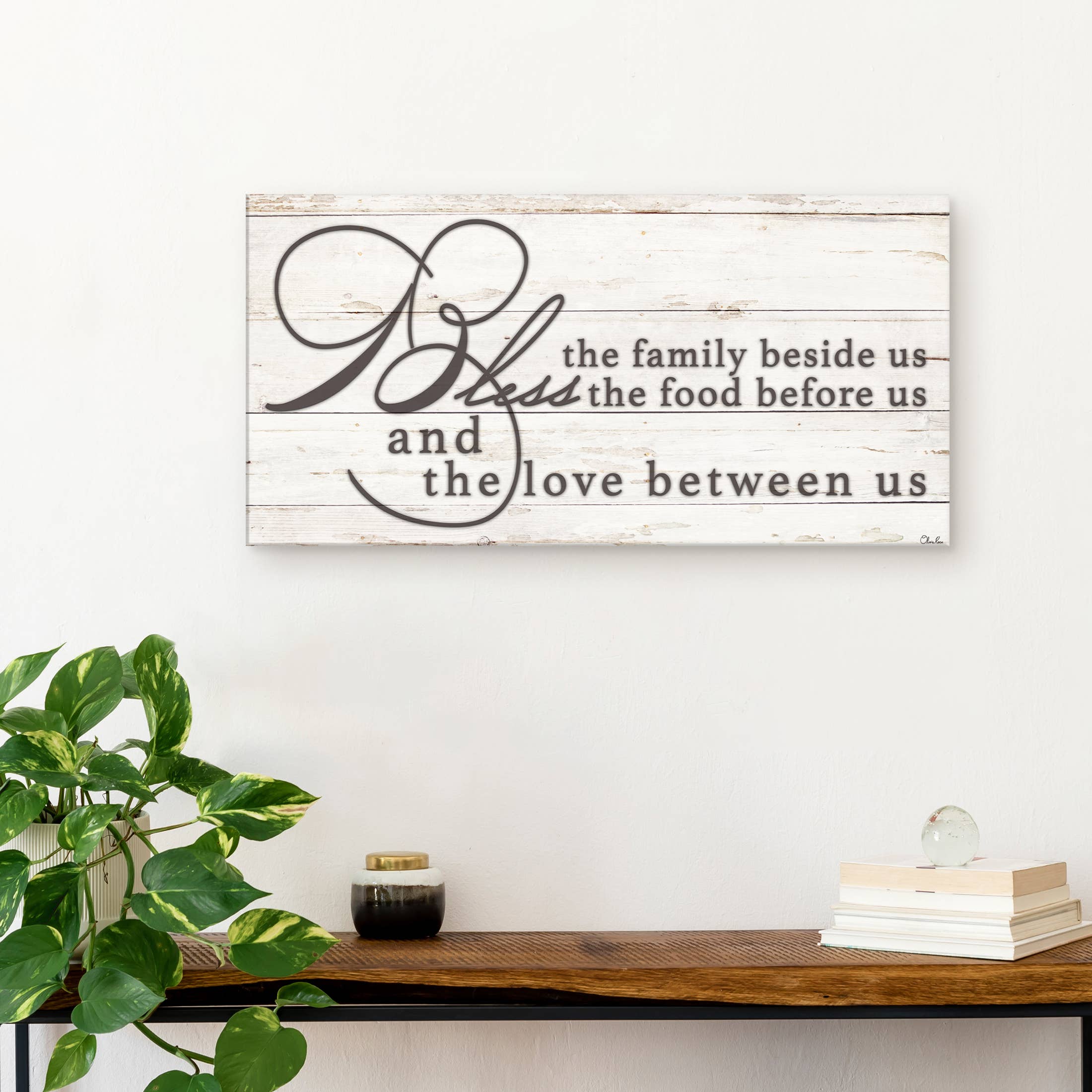 Ready2hangart, Inc. - Wholesale Sign - Blessing' Wrapped Canvas Kitchen Wall Art1