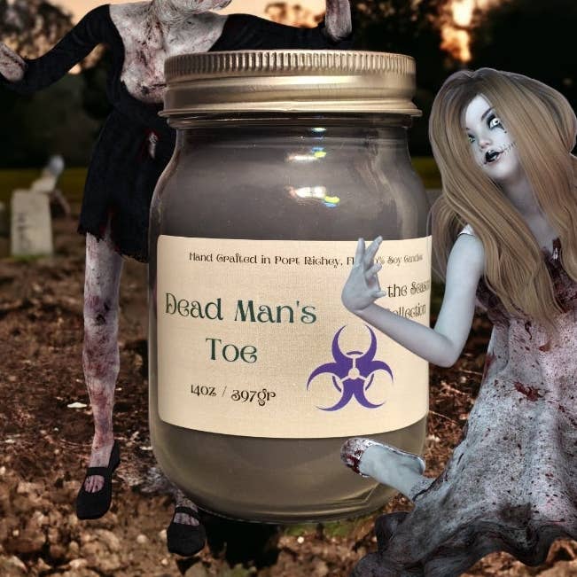 Dead Man's Toe 14oz for wholesale by Shining Star Candle Company