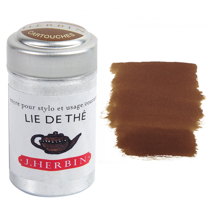 Exaclair - Wholesale Ink Pad - Herbin Fountain Pen Ink Cartridges - Tin of 622