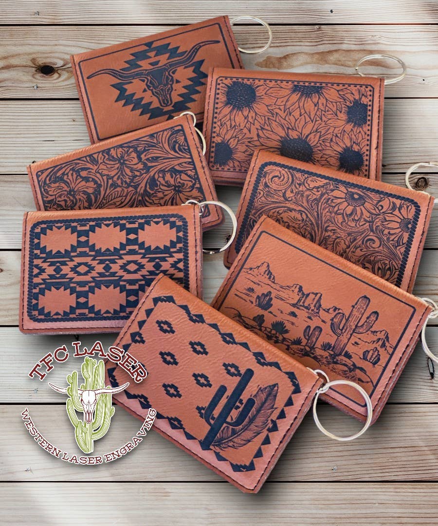 TFC Laser - Wholesale Wallet - Unisex - Western Keychain Wallets0