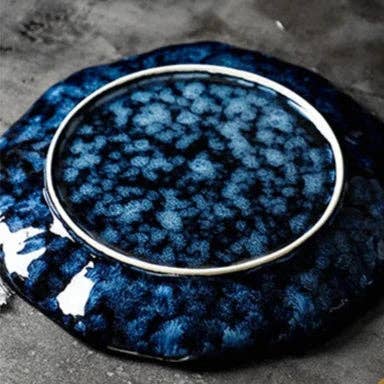 BRECK + FOX - Vente Service à vaisselle - Ensemble de dîner 10 pièces Blue Nebula7