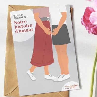 Love Story-notitieboek voor vrouwen voor wholesale door WanderWorld