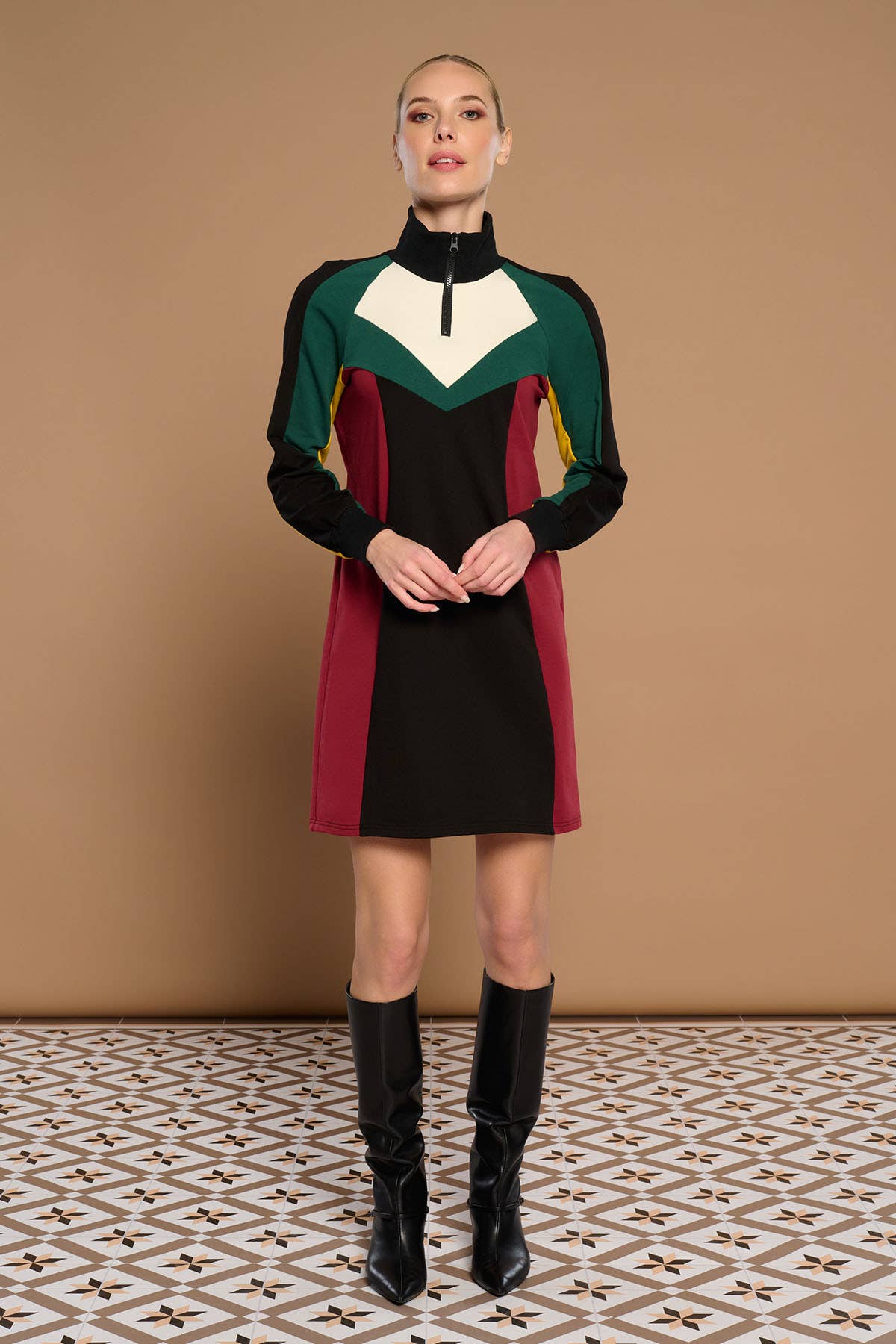 Noir ROBE BEATTA en vente sur Faire0