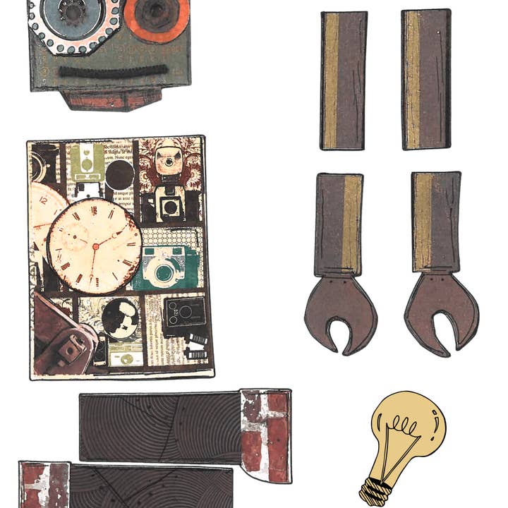 Shannon Marie Makes - Wholesale DIY Craft Kit - Robot Friend Kit2