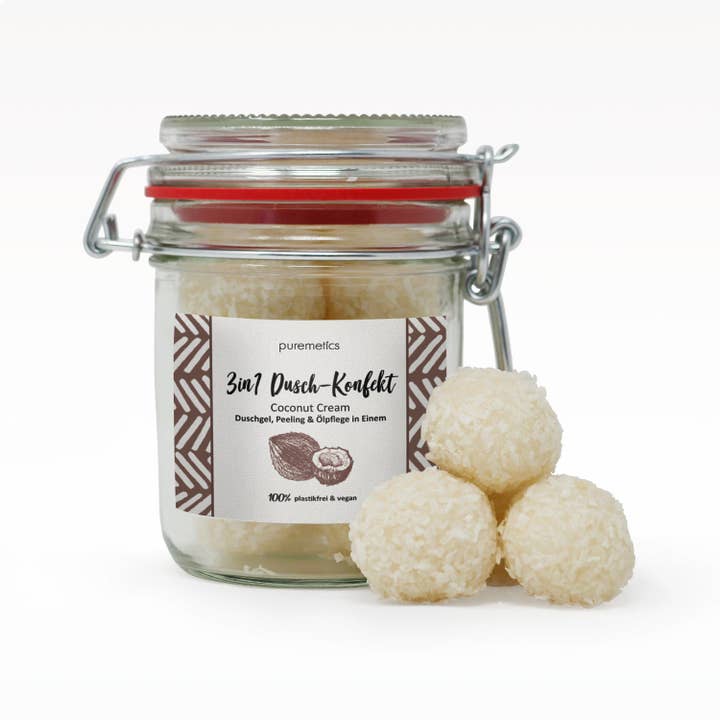 puremetics GmbH - Wholesale Body Wash/Shower Gel - 3in1 shower confection 'Coconut Cream'