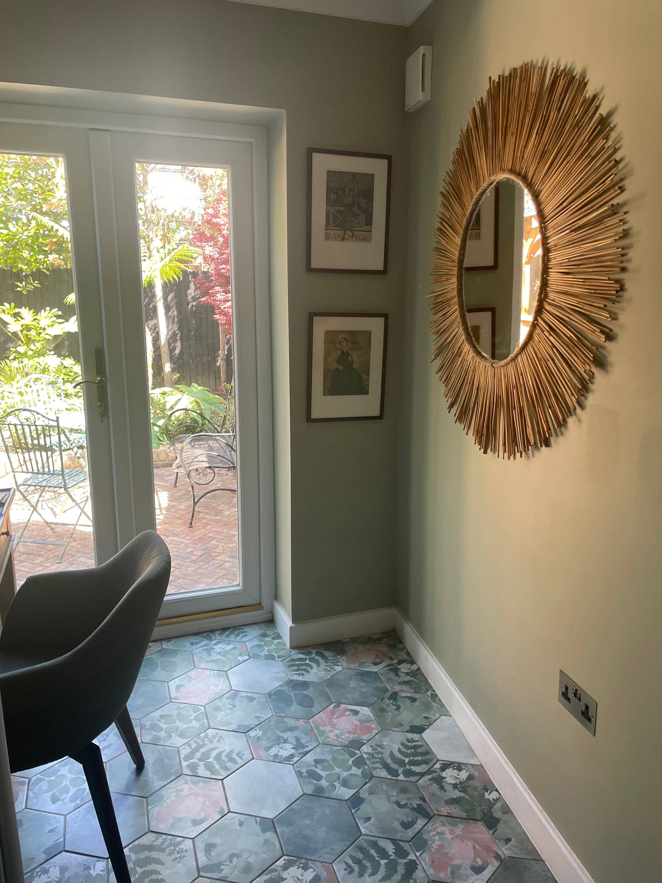 Geometrik Design - Wholesale Wall Stone - Bamboo Mirror Wall Decoration9